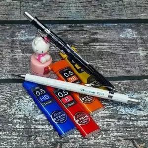 수입필기구 펜텔 제도샤프의 고전 샤프펜슬+샤프심 P205 0.5mm