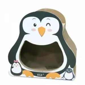 스크래처 숨숨 집 고양이 아기 펭귄 스크래쳐 1P