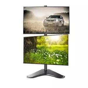 티비거치대 듀얼 모니터 거치대 스탠드 티비 브라켓 TV 32인치