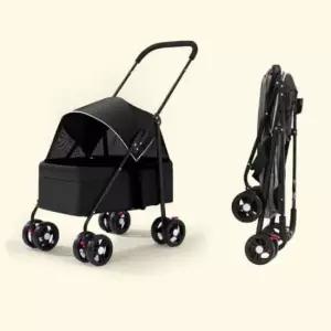[반려] 분리형 개 유모차 애견유모차 강아지캐리어