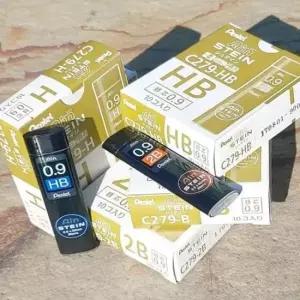 샤프펜슬심 고강도 샤프심..펜텔 AIN STEIN 1다스(10통) 0.9mm