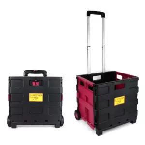 운반카트 튼튼한마트카트 장보기 장바구니 구르마 (중) 와인