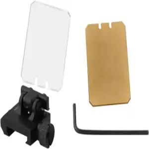 SAWKE 시력 보호 렌즈 접이식 에어소프트 및 키모드용 579 슬롯 싱 피카티니 레일 포함