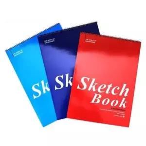 전문가용 스케치북 5절 색상랜덤 1권 전문가용스케치북 두꺼운스케치북 생일선물 어린이집선물