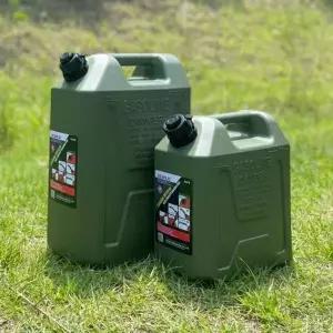 [콩심팥심](씨플로) 제리캔 10L 흘림방지 보조연료통 기름통 (카키)