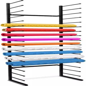 엘렉럭스 월 마운트 블루프린트 홀더 보관함 정리함 - 34 슬롯 포스터 보관 건설 용지 지도 보관(17단계)을