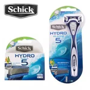 시크 에너자이저 쉬크 하이드로 5 면도기 리필면도날 4입