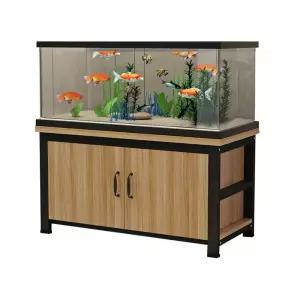 어항 선반 캐비닛 50x30x70cm 진열대 수납장 서랍 화이트블랙