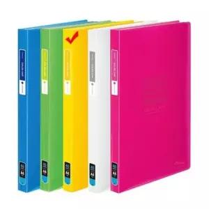 칼라칩 클리어화일 A4 40매 노랑 내지추가불가 화일 파일 칼라칩화일 문서보관