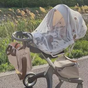 곰돌이 유모차용 망사 모기장 간편 탈부착 해충방지 HTX6+1gFx