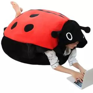 입는 대형 쿠션 무당벌레 등껍질 성인용 베개