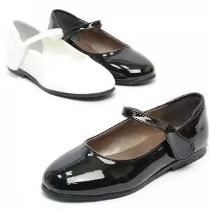 아동 구두 어린이 여아 에나멜 아동 단화 플랫 슈즈 발레