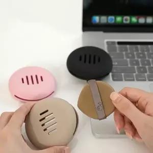 [에스에스62]메이크업스 유선이어폰케이스 쿠션 파우치