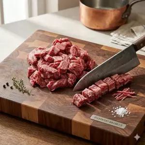 [정립] 마장동 1등급 한우양지살 국거리 양지 200g