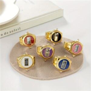 손가락 착용 디자인 간편한 가스파드와리사 고양이 립스틱 눈사람 스탠딩 찰리브라운 짤랑이