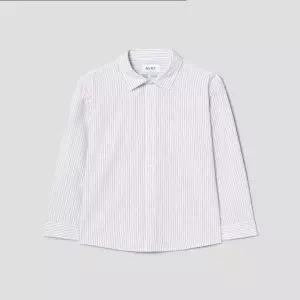 [롯데백화점]갤럭시라이프스타일 쉐도우 스트라이프 셔츠 - 레드(GC6264M046)