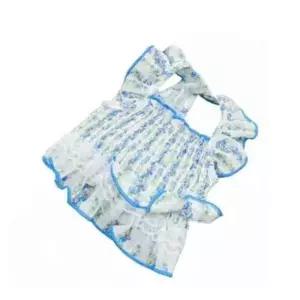 [반려] 애견 플라워 원피스 머리핀 반려동물의류 반려견옷