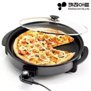 키친아트피자팬 전기후라이팬 원형 피자팬 잔치팬 키친아트YC1500 42c