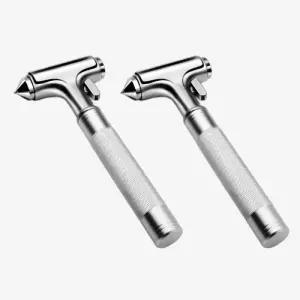 차량용 비상탈출 망치 안전 벨트 절단기 유리 파손 해머 긴급 재난 대비 구조용