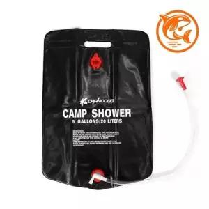 ( )야외 캠핑 경제형 이동식 세면기 샤워물주머니 흡착식 휴대용 물주머니
