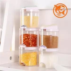 ( )캠핑 필수 이동식 양념 보관통 조미료 소분 용기