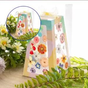 쌍문상회 봄꽃 플라워 종이 압화스티커 무드등 만들기패키