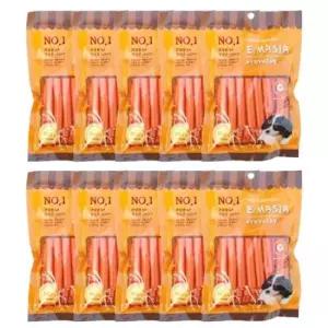 강아지소세지 강아지 오리고기 소세지 22개입 애견 소프트 간식 10P