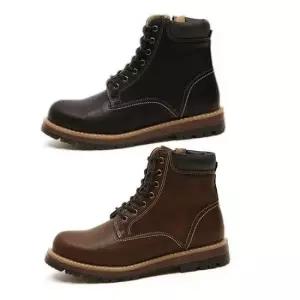 남자앵글부츠 캐주얼 신발 트렌드 남성 하이탑 통굽 워커 슈즈