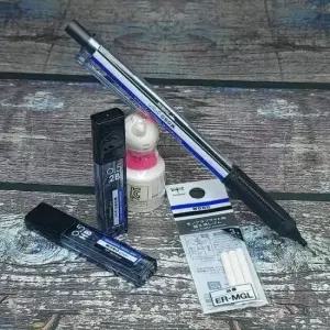 고급펜 톰보 모노그래프 Light 샤프펜슬+심+지우개-A 0.5mm