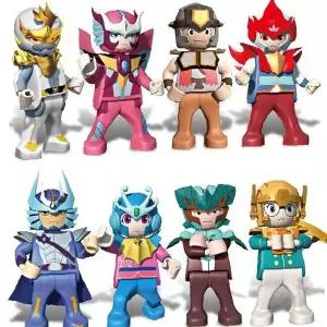 히어로 캐릭터 조립 블록 어린이 역할 놀이 상상력 발달 손놀림 향상 집중력 훈련