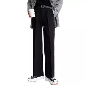 [모로엠] 남성 데일리 세미와이드 슬랙스 팬츠 ON-PTA-QWFM5YW2