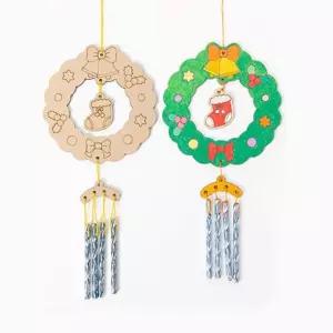 크리스마스 튜브벨 풍경 만들기 키트 딸랑딸랑 리스