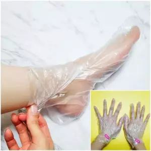 발뒤꿈치관리 709ZGM73 부드러운발만들기 발팩비닐 풋케어 발관