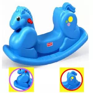 12개월 성장촉진균형발달 안전등받이 흔들말 키즈카페 놀이방완구 신체균형발달 장난감말 말타기