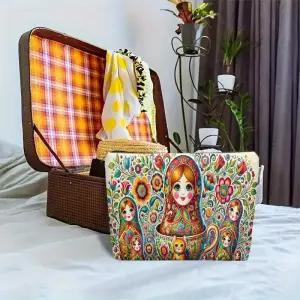 러시아 인형 파우치 겸 정리함