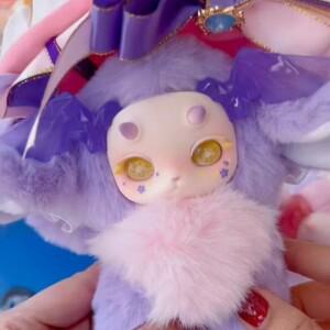 Tutulong 무지개 빛깔의 크리스탈 시리즈 비닐 페이스 블라인드 박스 V3 룸 장식 고양이 드래곤 미스터리