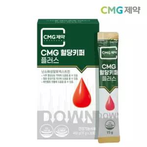 CMG제약 혈당키퍼 플러스 30포 2박스 액상스틱 식약처인증