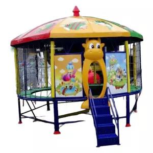 초대형 야외 트램폴린 놀이기구 트램플린 보호망 펜션 운동 실외 놀이터 가정용 방방이 직경