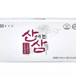 [셀러허브]종근당 산에는삼 산삼배양근 병음료 x 10개(SH) (S46128345)