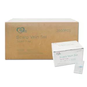 행복한 나비침 23GX3/4 1박스/20통 스칼프니들 주사침 주사바늘 나비침 니들