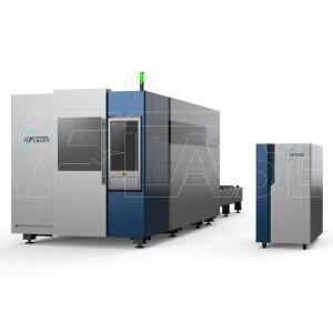 CNC 섬유 레이저 절단기 카메라로 둘러싸인 환경 보호 및 에너지 절약 이중 플랫폼
