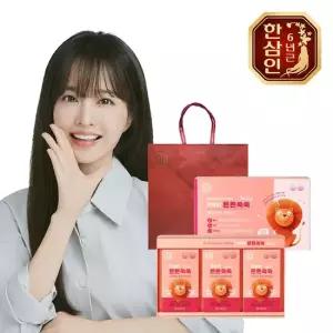 [농협홍삼] 튼튼쑥쑥 15g 60포+쇼핑백