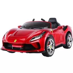 어린이 전기 흰색 전동유모차 탑승형 장난감 자동차