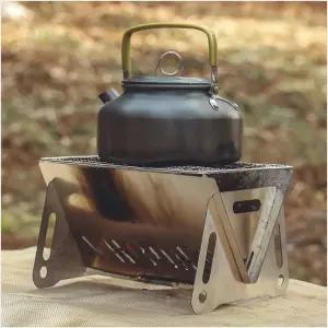 1-2인용 미니 숯불 화로대 캠핑용 개인 화로 불멍 숯불구이