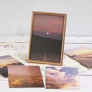 감성 컬러 엽서 모음 일몰/포토/디자인/카페/배경/다꾸용/꾸미기용/다꾸/벽면/벽엽서/소품/홈카페/집꾸미기