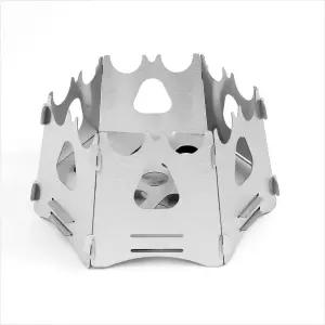 이지캠핑 접이식 우드스토브 16.5X9CM 미니 캠핑용 백패킹 화로대 버너