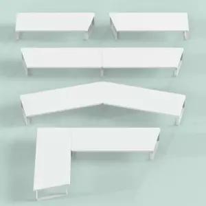 제닉스 모니터 받침대 아레나 L시리즈 멀티 스탠드 사무용