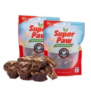 슈퍼포우 고양이 강아지 수제간식 칠면조목 슬라이스 100g 1개