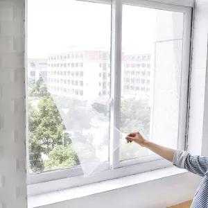 창문벌레차단 찍찍이 창문방충망 창문필터 방충망 찍찍이방충망 150X200