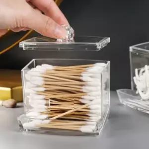 [에스에스62]투명 화장솜 투명화장솜케이스 보관 케이스